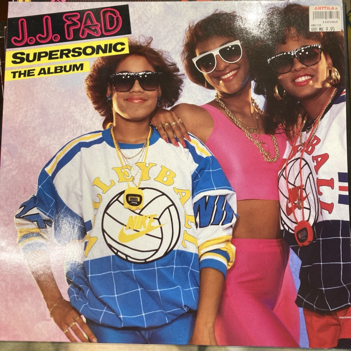 J.J. Fad - Supersonic The Album (GER/1988) LP (M-/M-) -hip hop-